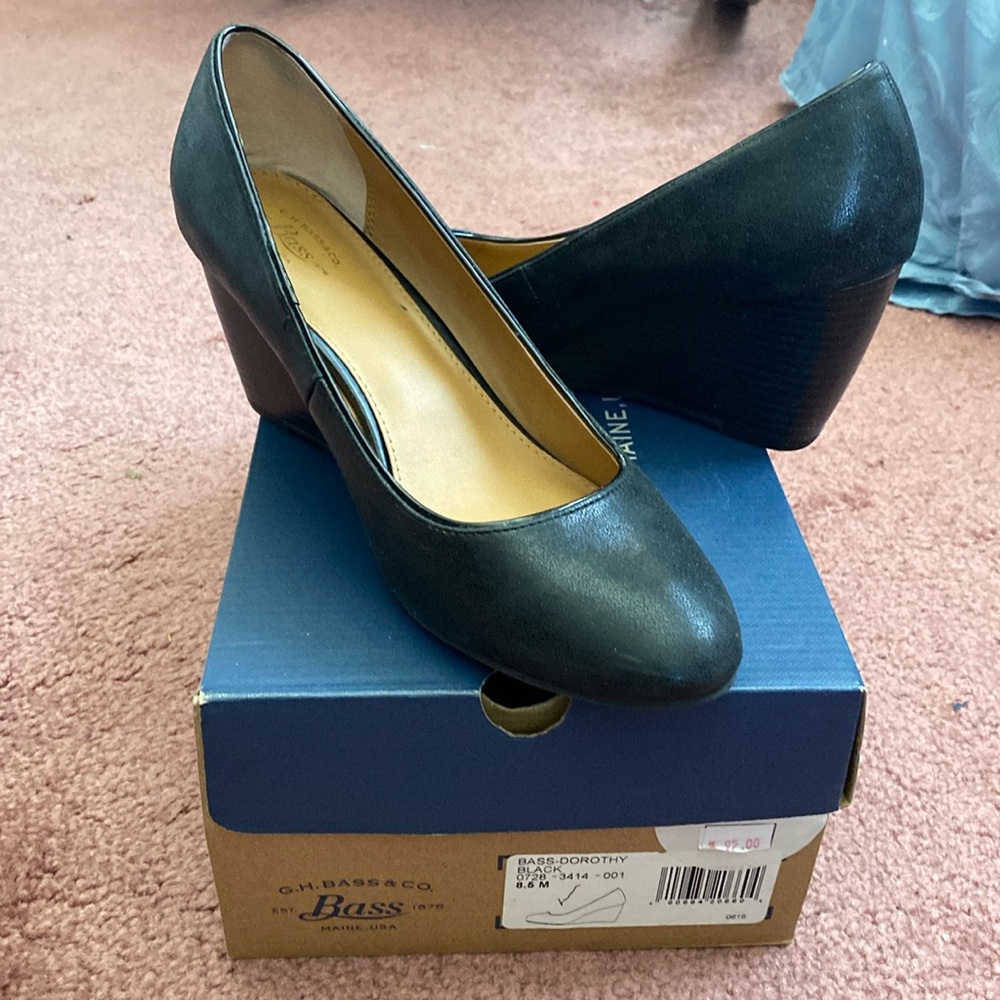 Bass Black wedges